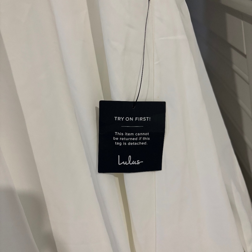 Lulus white dress